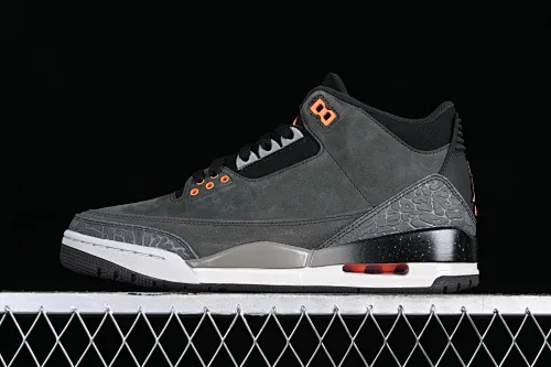 All categories Air Jordan Jordan series basketball shoes Air Jordan 3 LW version Air Jordan 3 Retro "Fear" AJ3 Joe 3 fear dark gray CT8532-080